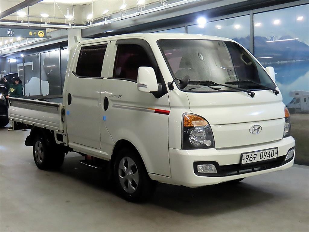 현대 포터2 1톤 카고 더블캡 장축 - 중고 트럭 매물 이미지