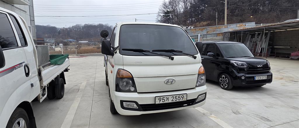 현대 포터2 1톤 카고 슈퍼캡 장축 - 중고 트럭 매물 이미지