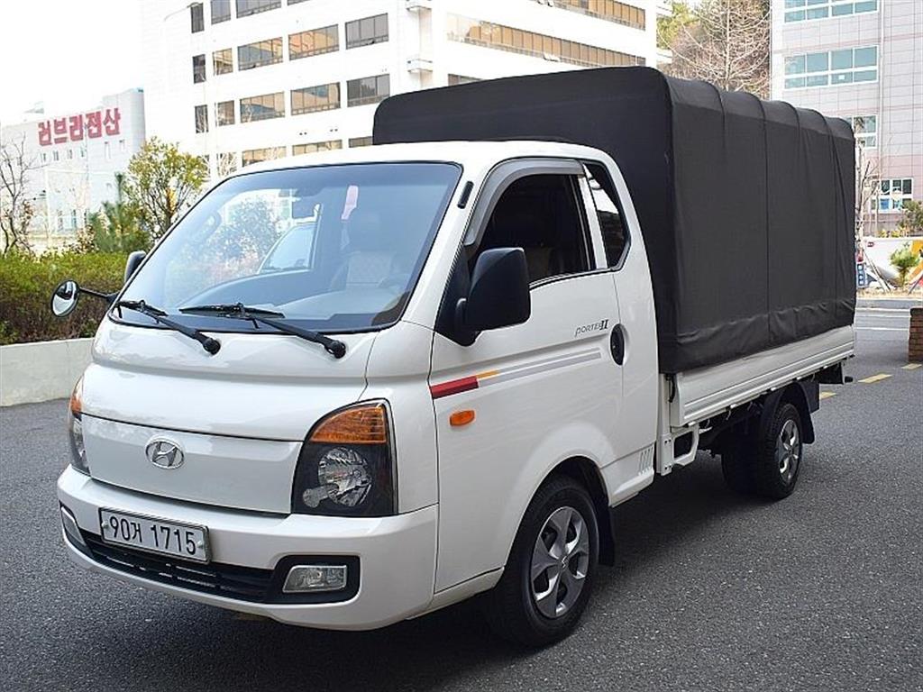 현대 포터2 1톤 포장탑 - 중고 트럭 매물 이미지