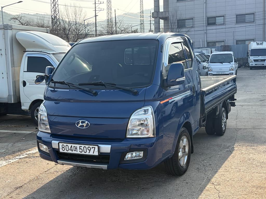 현대 포터2 1톤 카고 슈퍼캡 장축 - 중고 트럭 매물 이미지