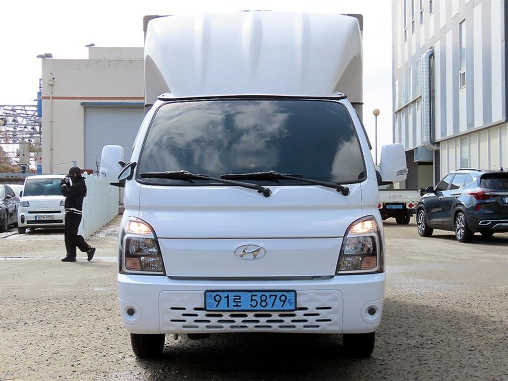 현대 포터2 1톤 윙바디 전기 - 중고 트럭 매물 이미지