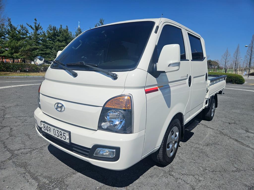 현대 포터2 1톤 카고 더블캡 장축 - 중고 트럭 매물 이미지