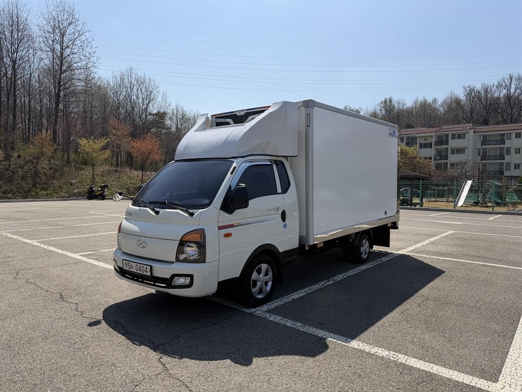 현대 포터2 1톤 냉동탑 - 중고 트럭 매물 이미지