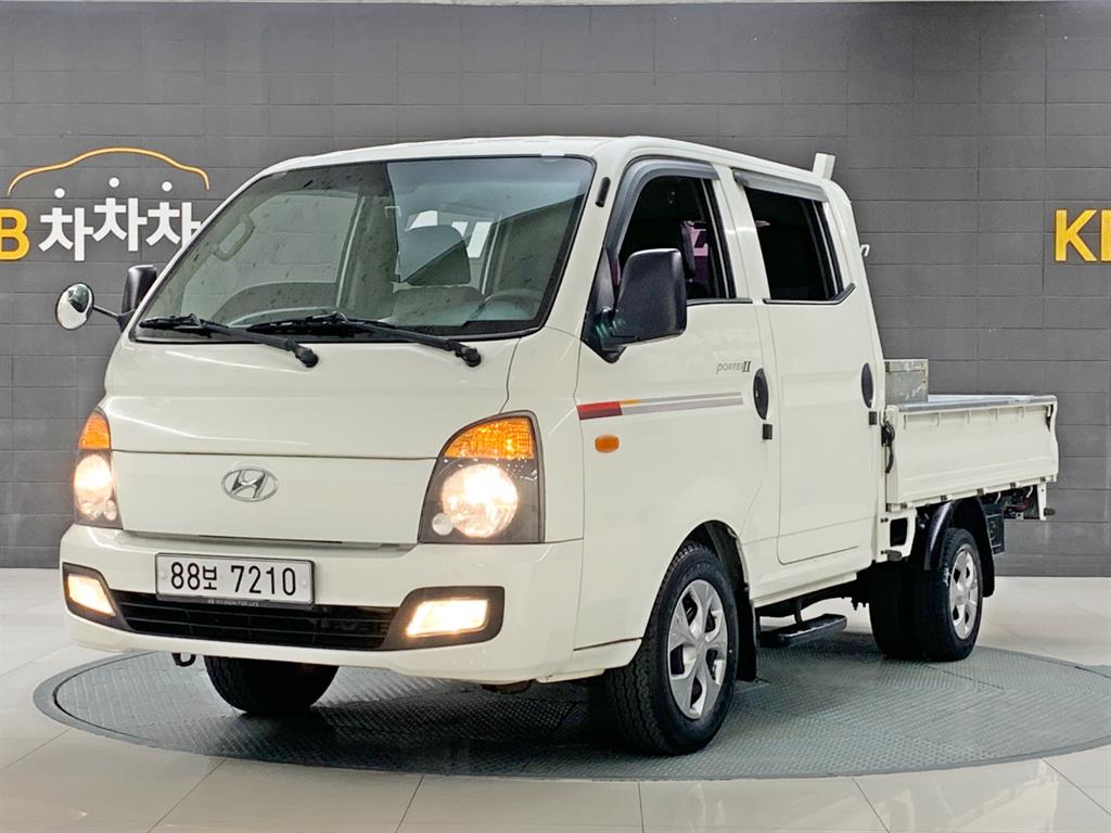 현대 포터2 1톤 카고 더블캡 장축 - 중고 트럭 매물 이미지