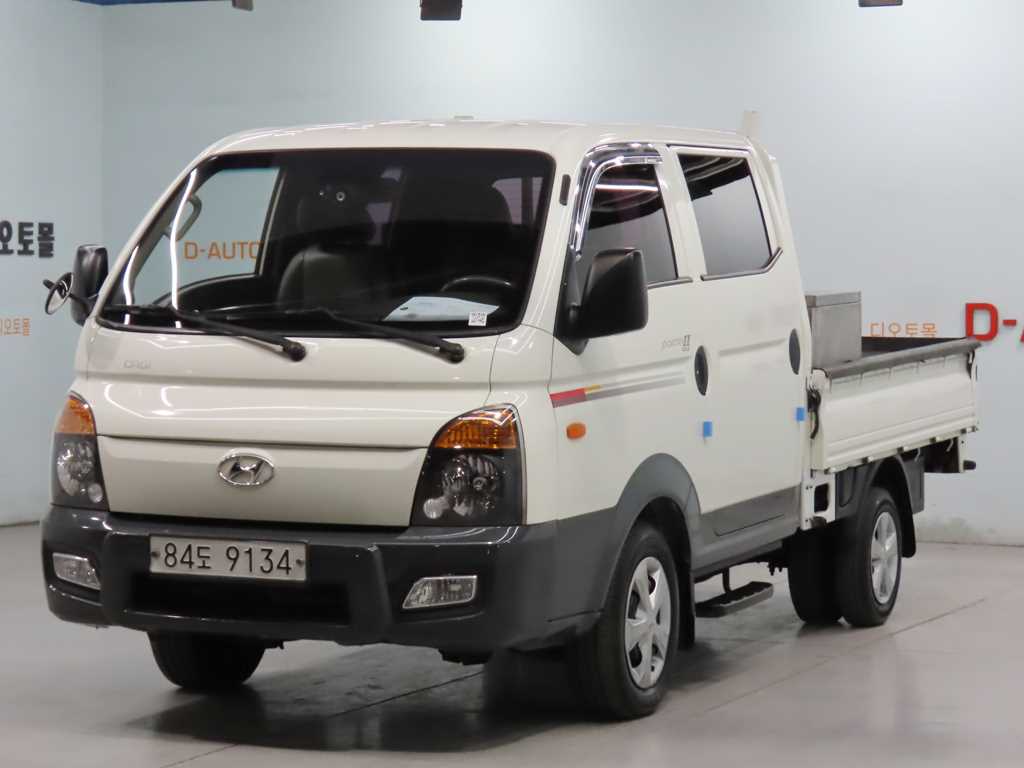 현대 포터2 1톤 카고 더블캡 장축 - 중고 트럭 매물 이미지