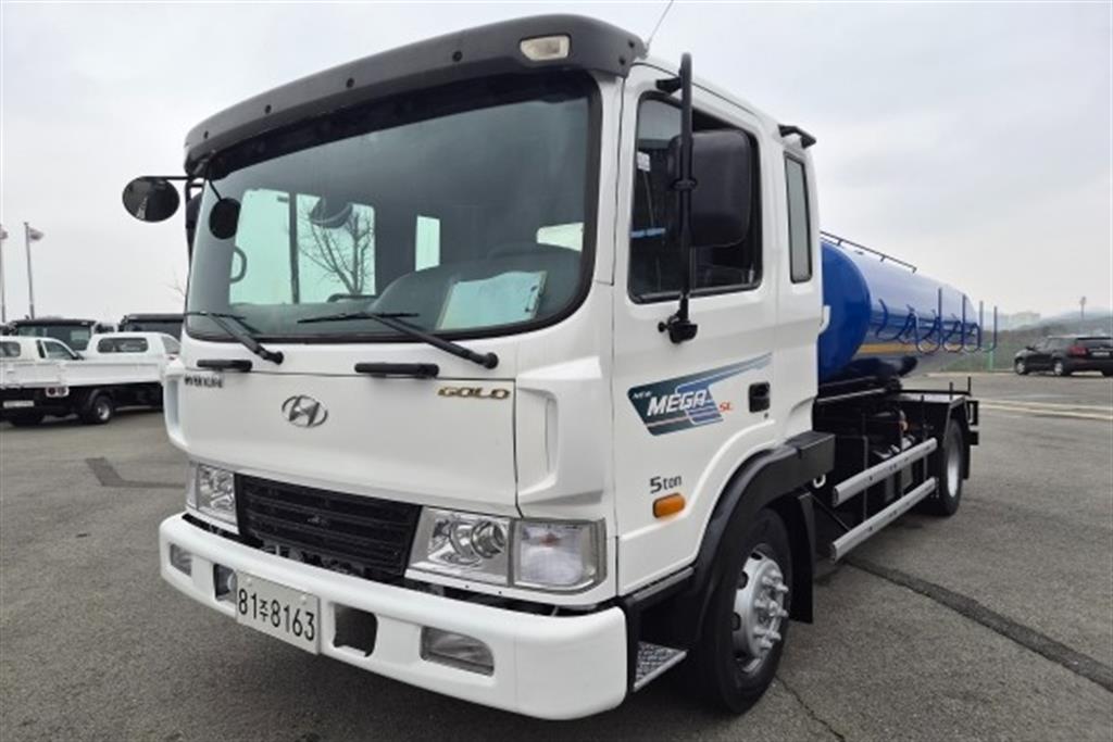 현대 버큠로리 메가트럭 철탱크 수동 - 중고 트럭 매물 이미지