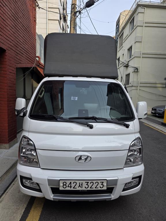 현대 포터2 1톤 포장탑 - 중고 트럭 매물 이미지