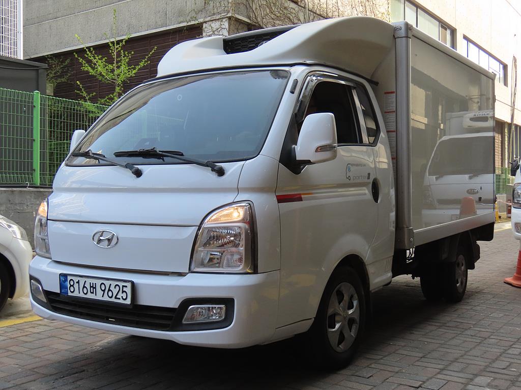 현대 포터2 1톤 냉동탑 - 중고 트럭 매물 이미지