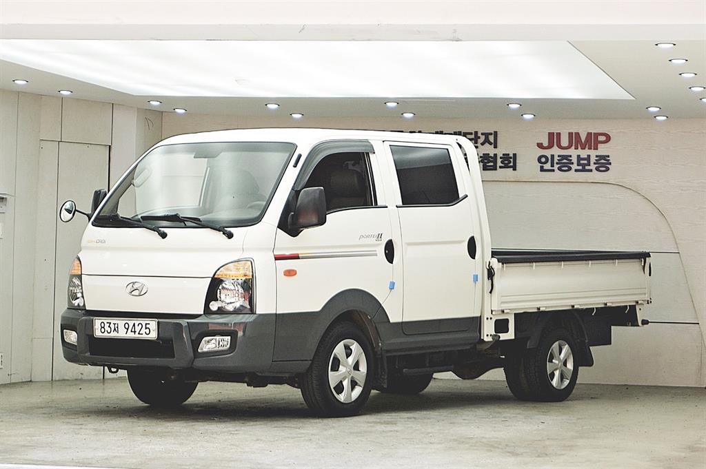 현대 포터2 1톤 카고 더블캡 장축 - 중고 트럭 매물 이미지