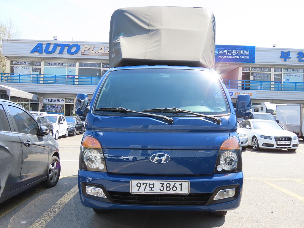 현대 포터2 1톤 포장탑 - 중고 트럭 매물 이미지