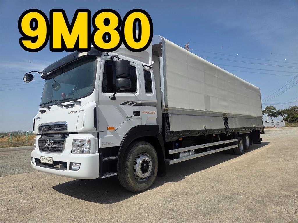 현대 메가트럭 와이드캡 300 윙바디 7.5톤 수동 - 중고 트럭 매물 이미지