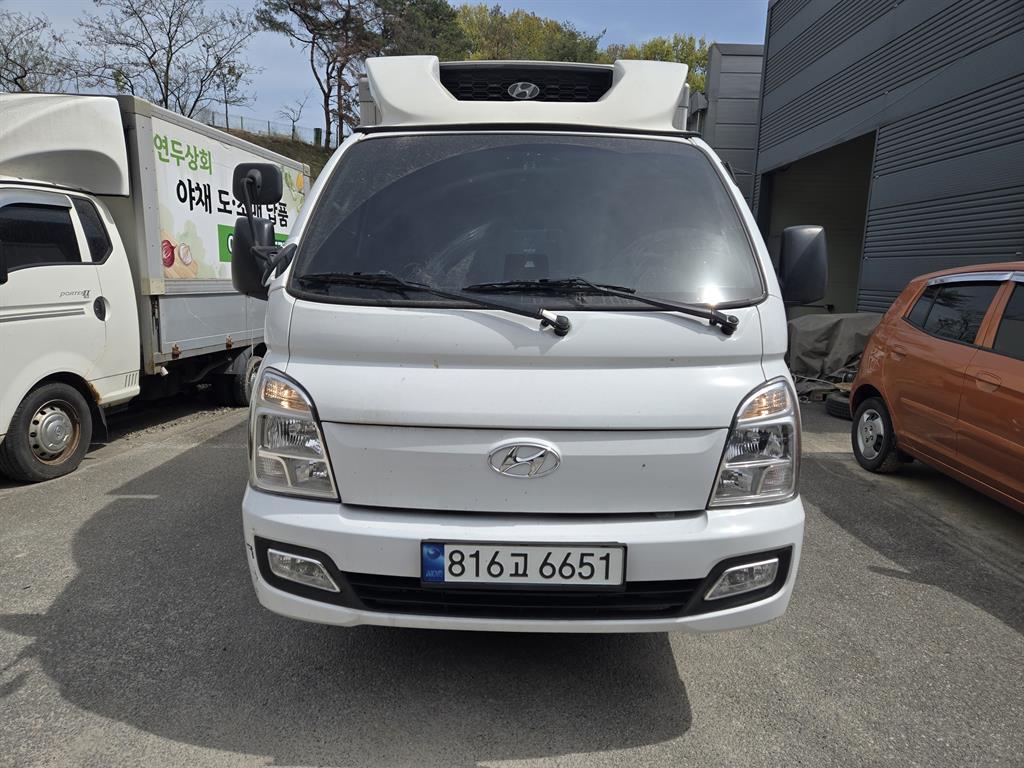 현대 포터2 1톤 냉동탑 - 중고 트럭 매물 이미지
