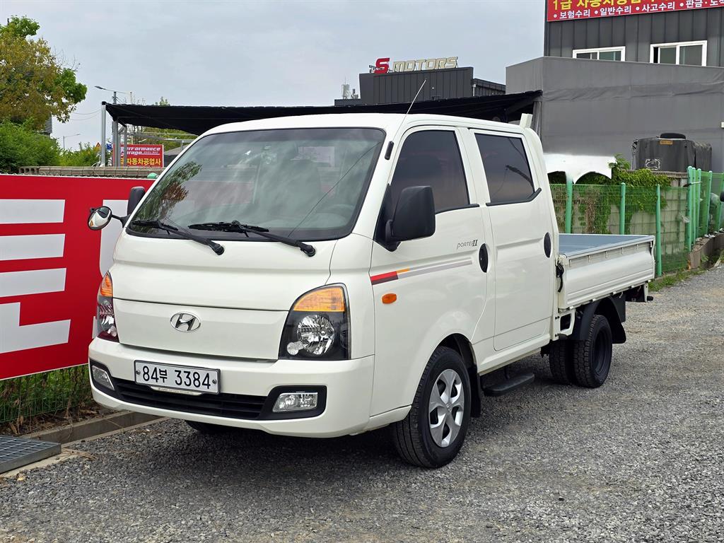 현대 포터2 1톤 카고 더블캡 장축 - 중고 트럭 매물 이미지