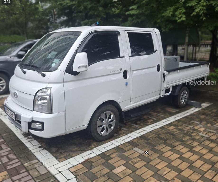 현대 포터2 카고 더블캡/초장축/2WD 프리미엄 사진 2/13