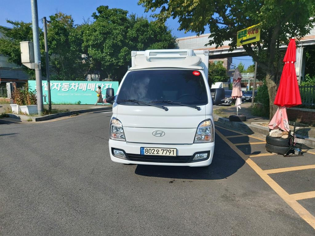 현대 포터2 1톤 냉동탑 LPG - 중고 트럭 매물 이미지