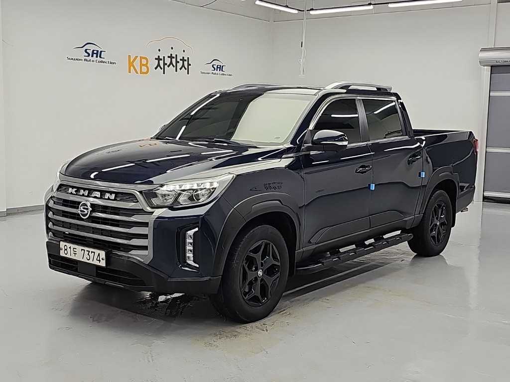 렉스턴 스포츠 칸 디젤 2.2 4WD 파워리프 프레스티지 2021년식