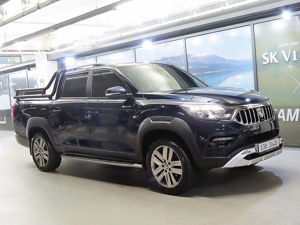 렉스턴 스포츠 칸 디젤 2.2 4WD 5링크 노블레스 2020년식