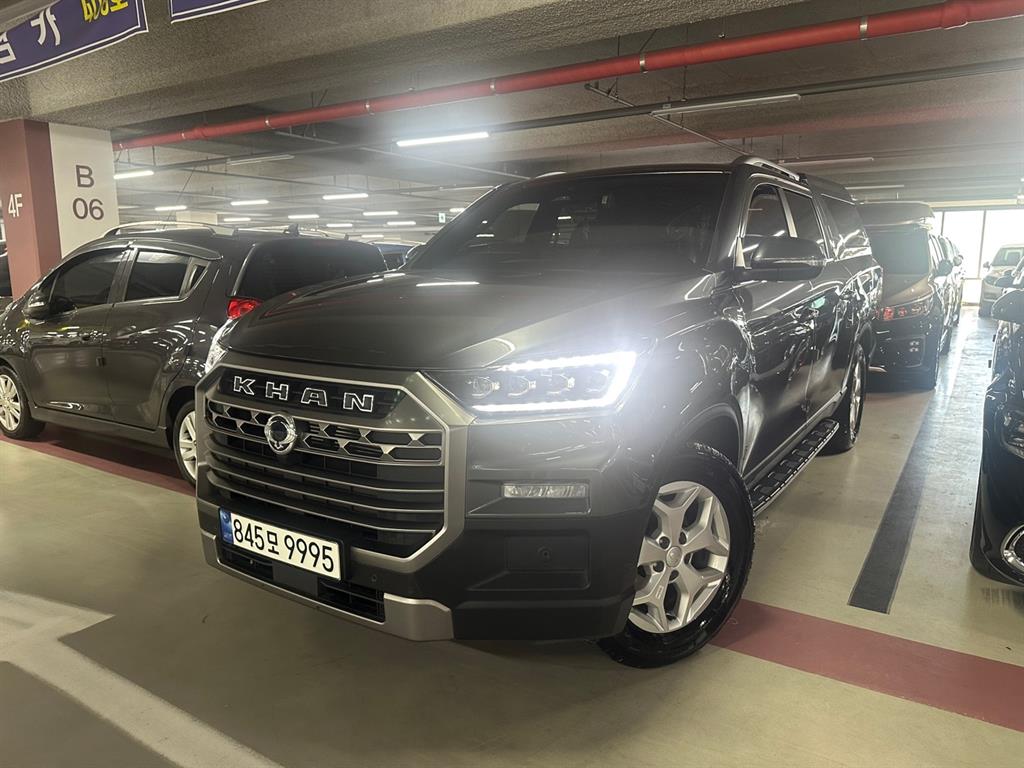 더 뉴 렉스턴 스포츠 칸 디젤 2.2 4WD 쿨멘 프레스티지 2024년식