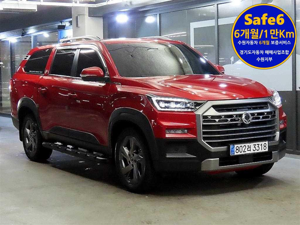 더 뉴 렉스턴 스포츠 디젤 2.2 4WD 쿨멘 프레스티지 2024년식