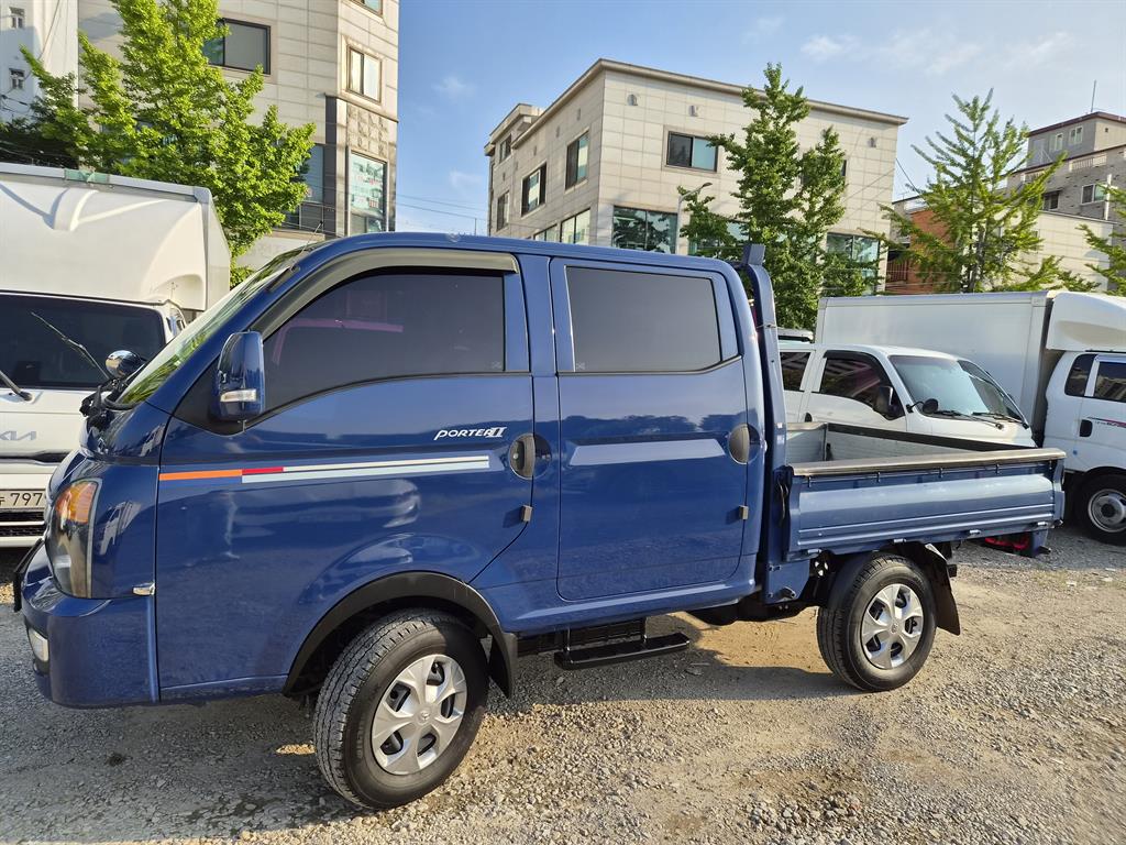 [카고]포터2 4WD/더블캡/장축 프리미엄 2019년식