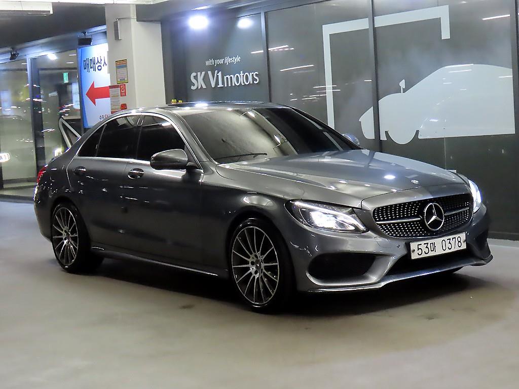 C클래스 W205 C200 AMG LINE 2017년식