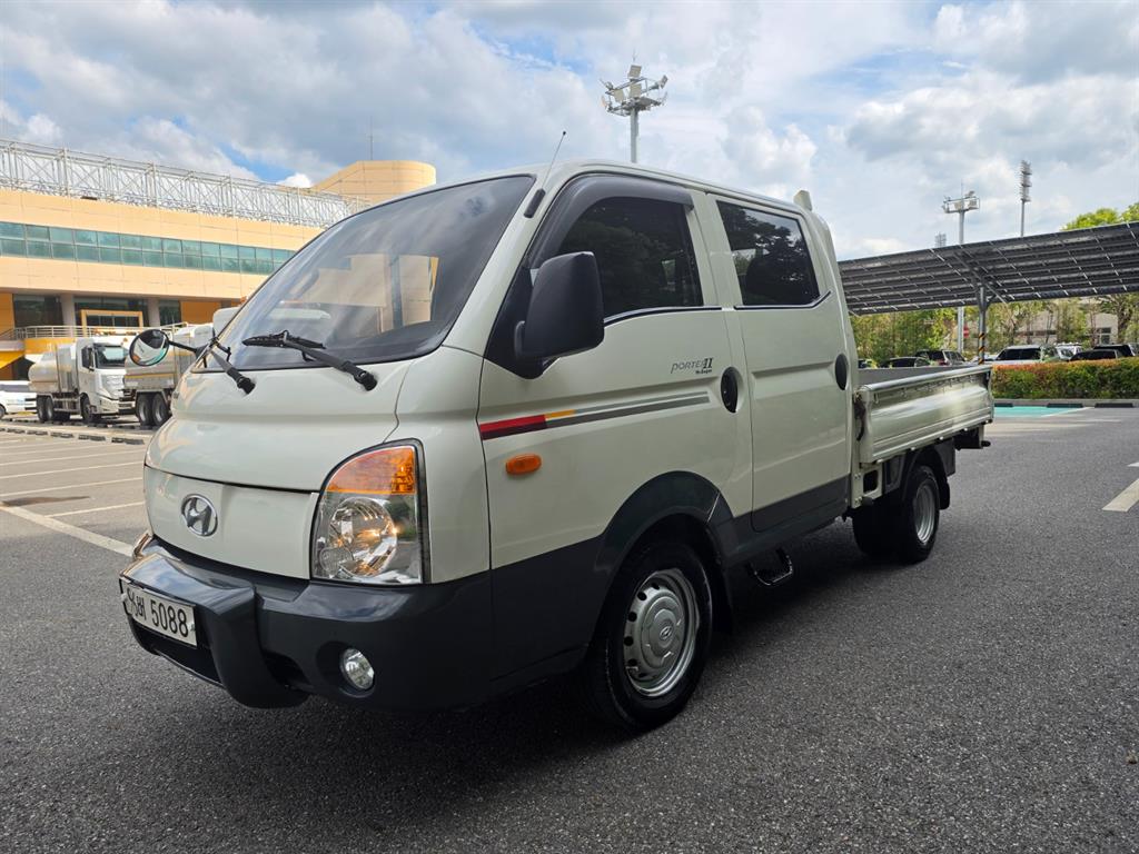 현대 포터2 1톤 카고 더블캡 - 중고 트럭 매물 이미지