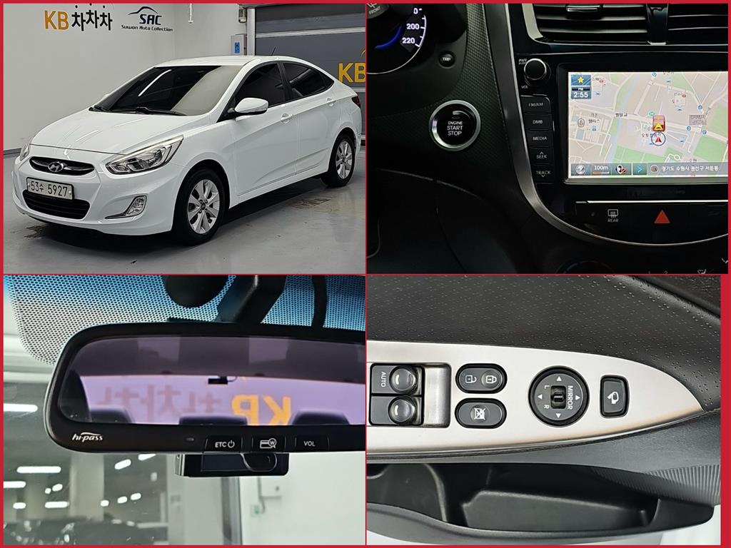 엑센트신형 1.4VVT 모던 2016년식