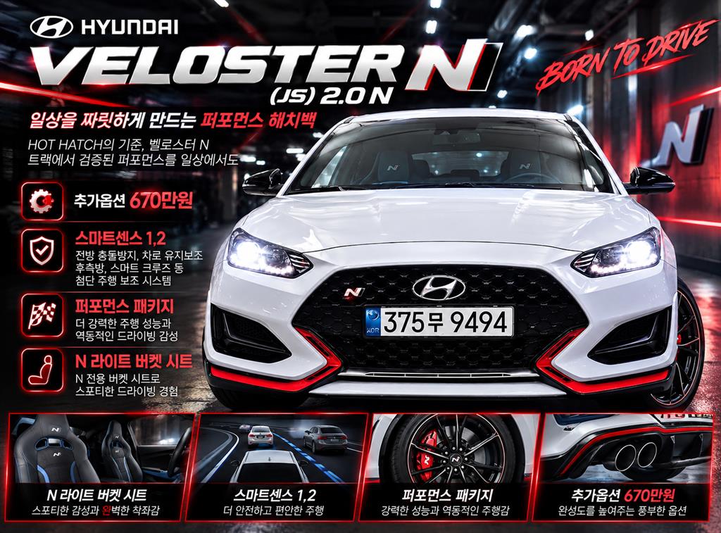 벨로스터(JS) 2.0 N 2021년식