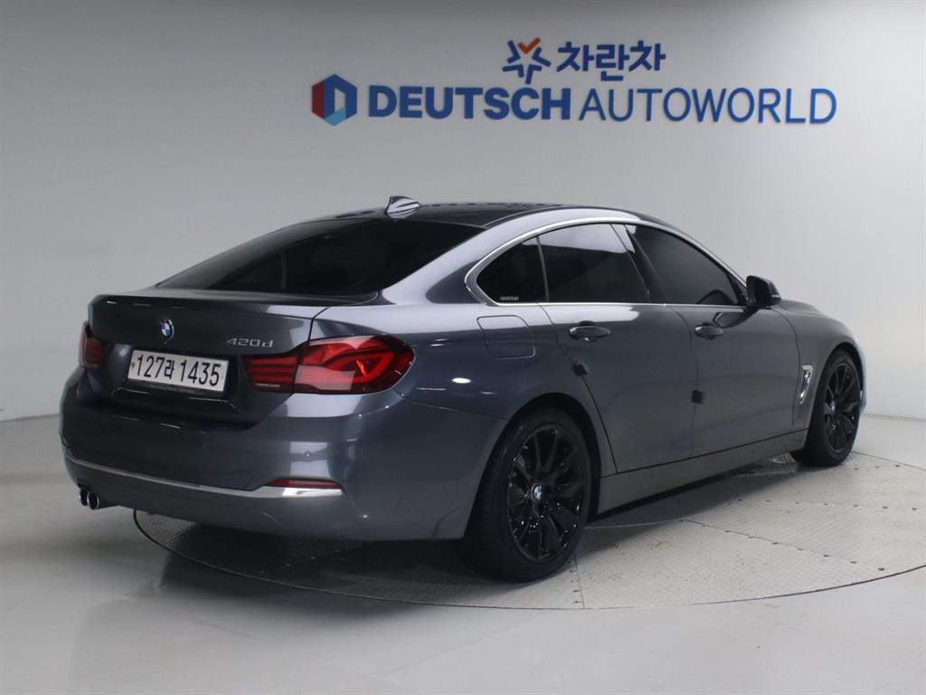 BMW 4시리즈 420d 그란쿠페 럭셔리 사진 2/20